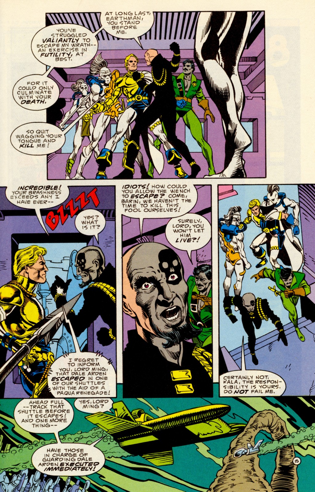 Read online Flash Gordon (1988) comic -  Issue #3 - 15