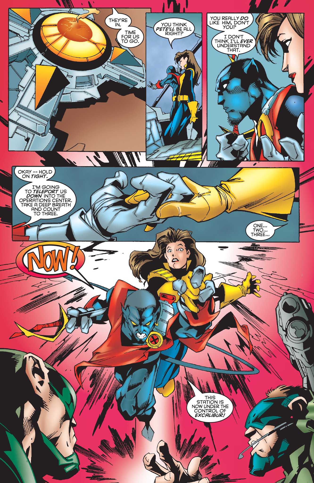 Read online Excalibur Visionaries: Warren Ellis comic -  Issue # TPB 3 (Part 1) - 54