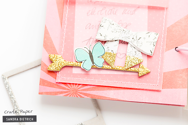 CratePaper Decorated Notebook Detail Bow @SandraDietrich for @CratePaper Decorated Notebook Detail Bow