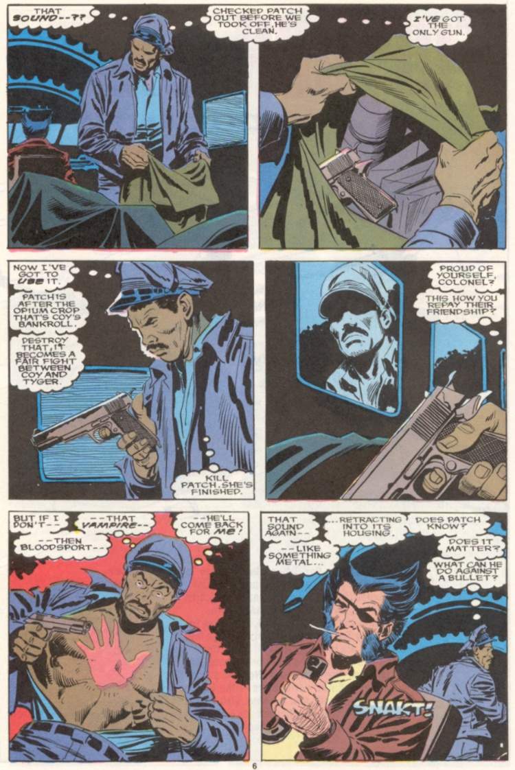 Read online Wolverine (1988) comic -  Issue #5 - 6