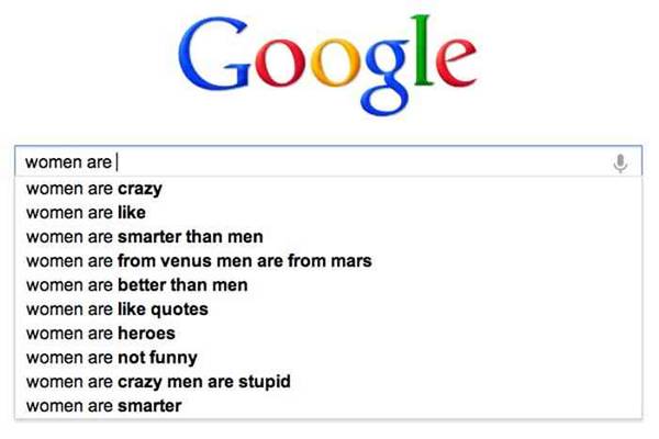 Funny Things Google Knows about Women