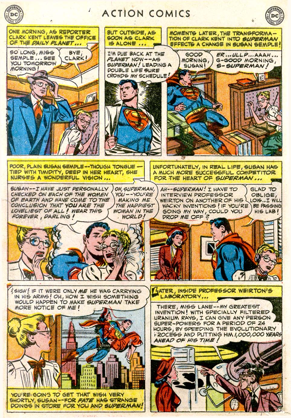 Read online Action Comics (1938) comic -  Issue #163 - 3