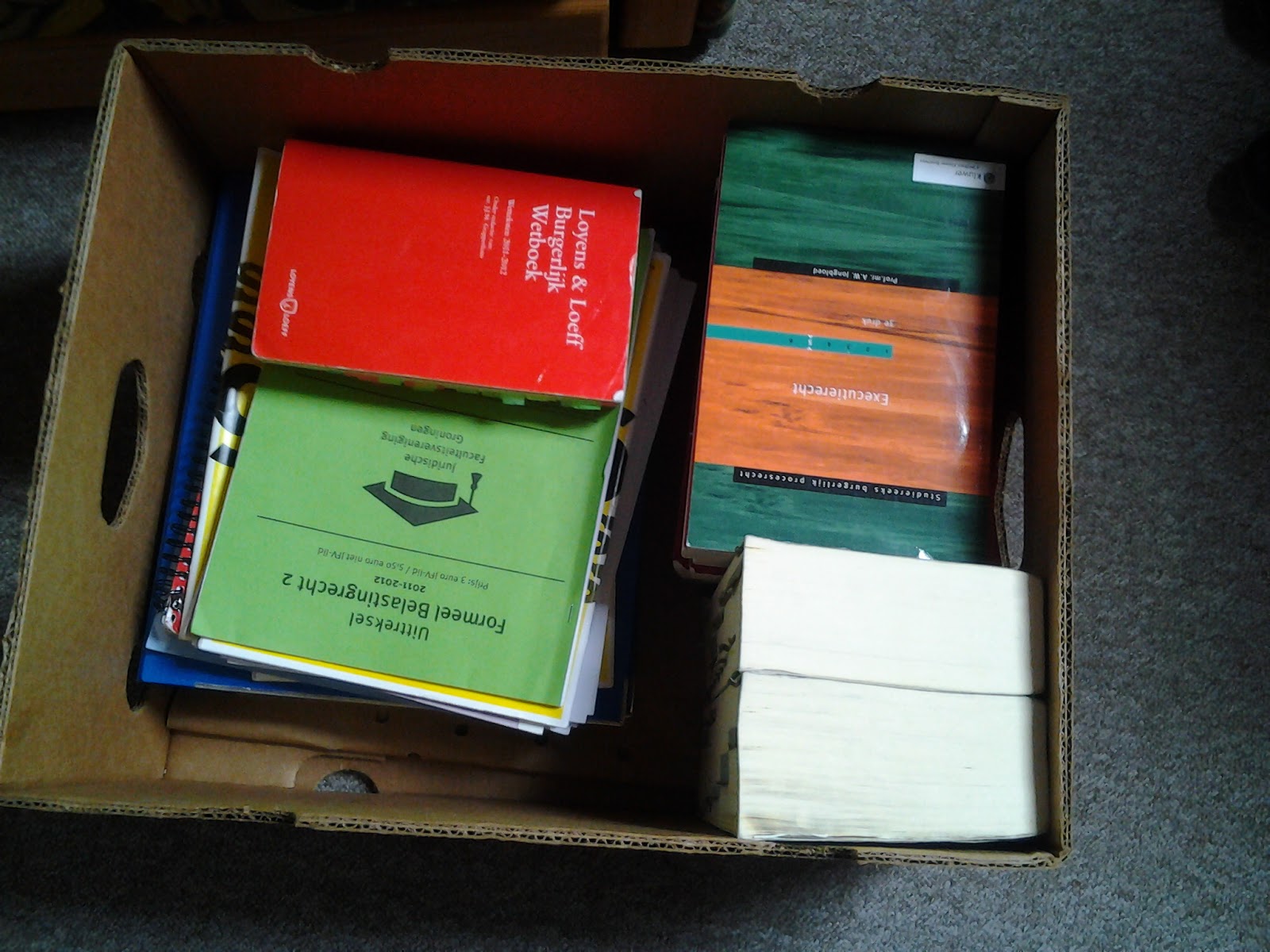 De timer op 15 minuten: Dag 159: Studielink, blackboard en boeken