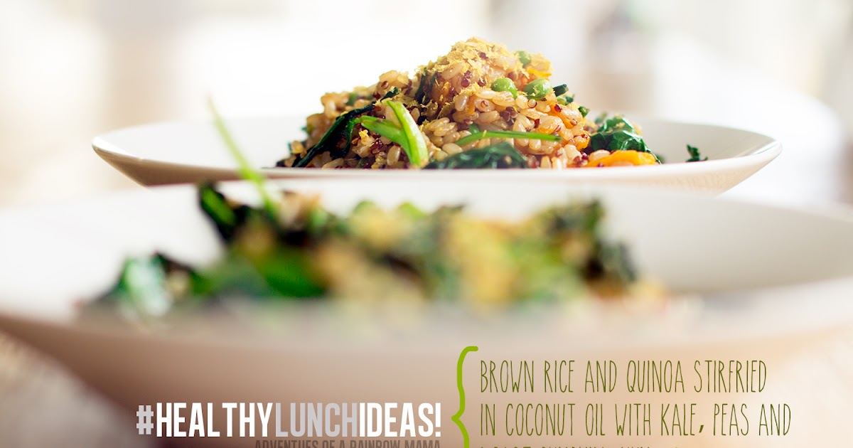 Brown Rice Stir-Fry | Healthy Lunch Idea #2