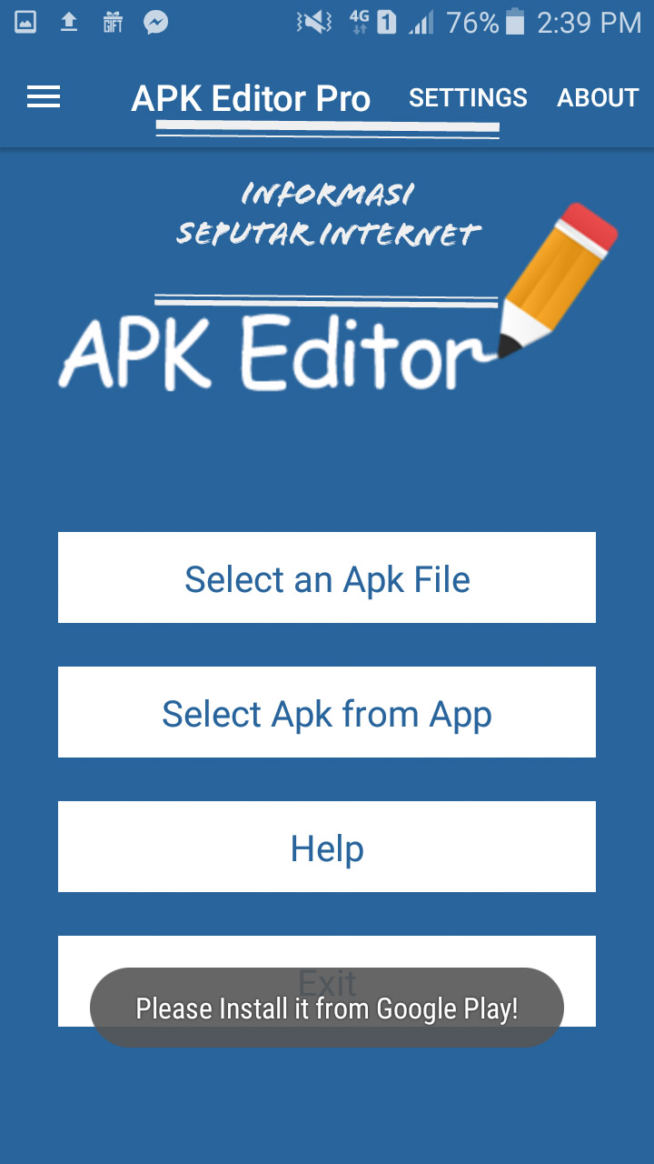 Cara mengedit iklan admob diaplikasi orang lain dengan apk editor pro