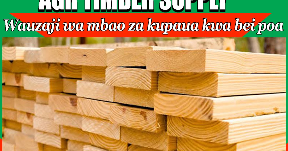 MBAO BORA ZA KUPAUA ZENYE DAWA TREATED KWA BEI POA