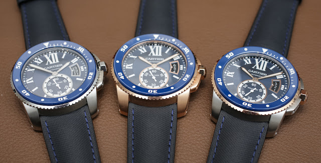 SIHH: Cheap Cartier Calibre De Cartier Diver Blue Watch Sale Guide