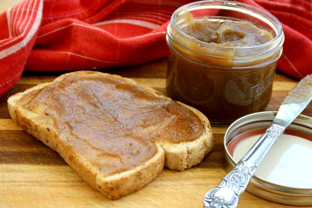 homemade apple butter from The Canning Kitchen cookbook