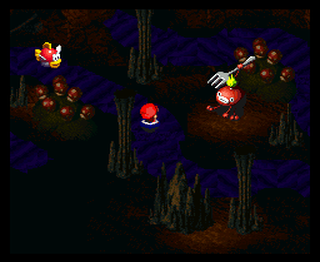 Super Mario RPG - Legend Of The Seven Stars - Pasajes subterraneos