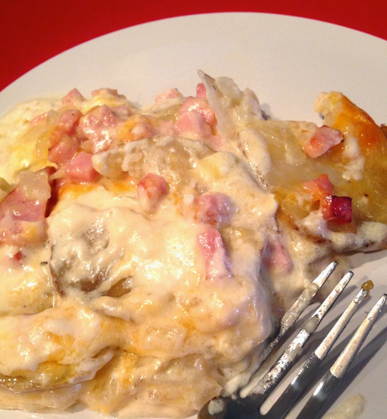 Pattitudes Ree Drummonds Scalloped Potatoes and Ham