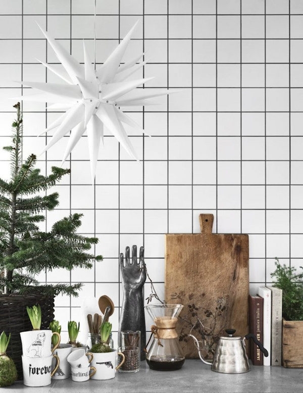 Un hogar en Noruega decorado para recibir la Navidad
