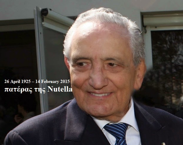 Michele Ferrero 1925-2015 πατέρας της Nutella