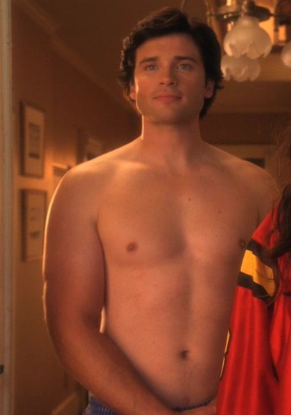 Welling Tom Shirtless Young Shirt Smallville Naked Actors Husband Superman ...