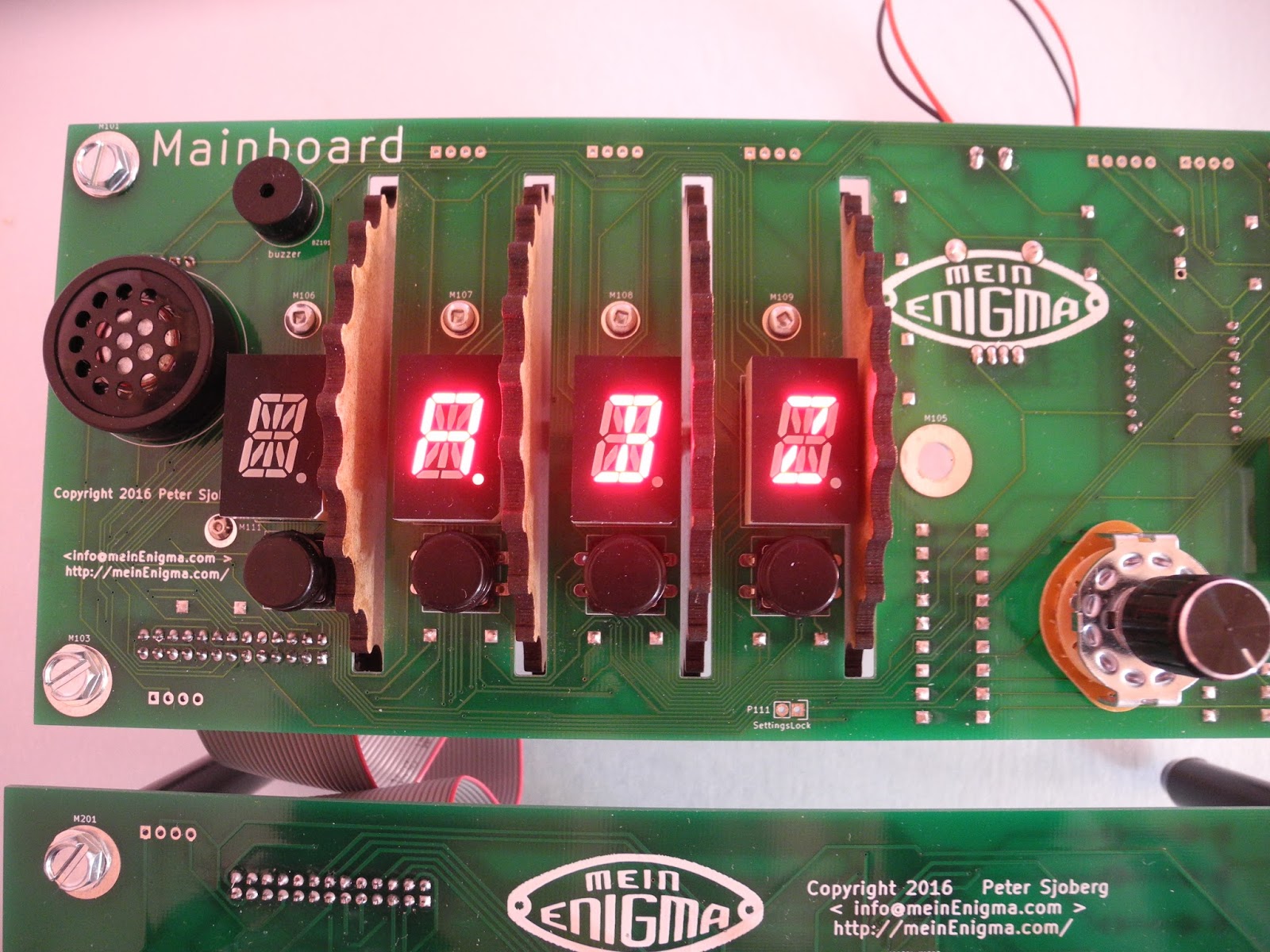 Jeff Tranter's Blog The MeinEnigma Enigma Machine Kit Overview