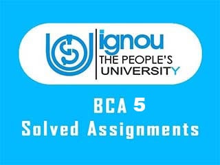 IGNOU BCA 5 Semester Solved Assignments Download