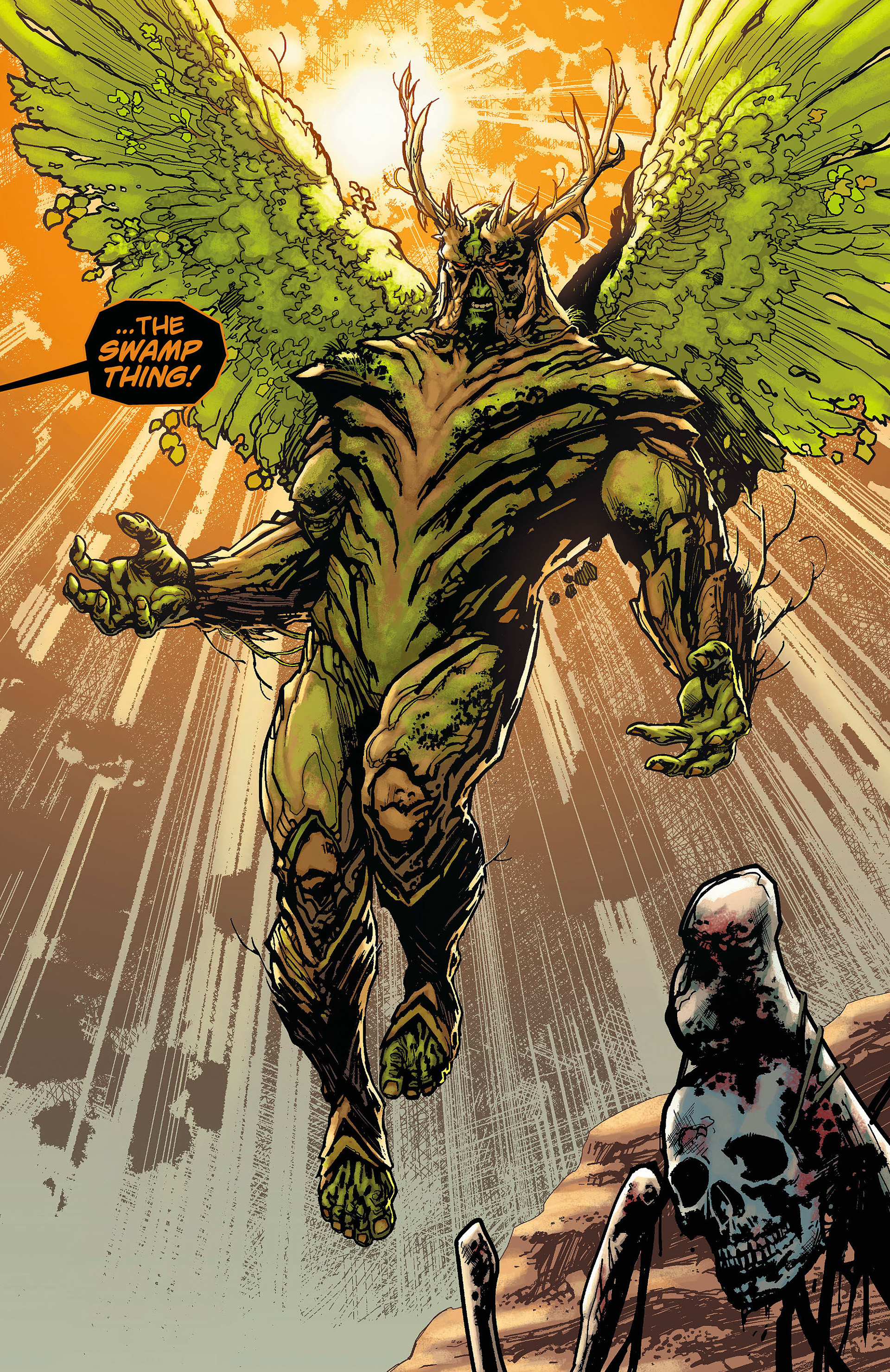 Read online Swamp Thing (2011) comic -  Issue #8 - 11