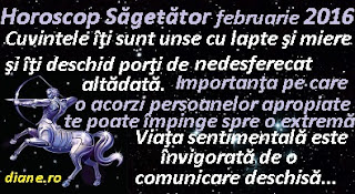 Horoscop Săgetător februarie 2016