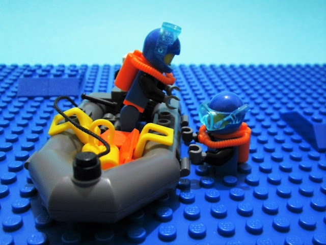 MOC LEGO Mergulhadores