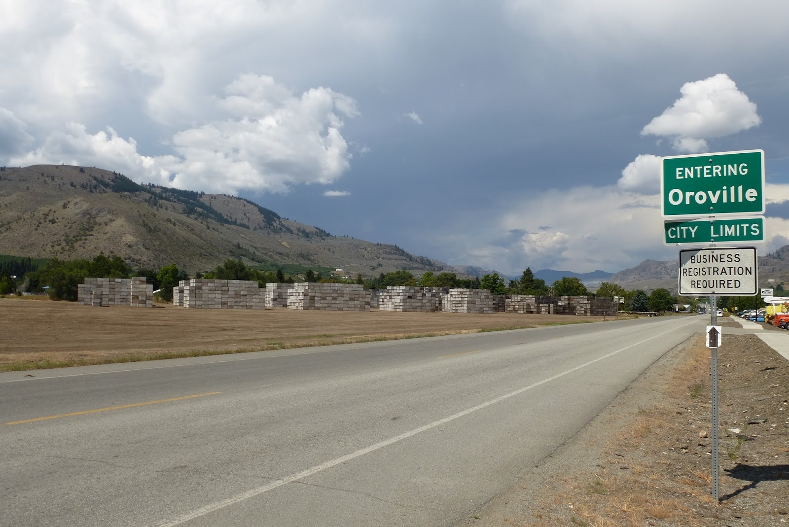 Hold all my calls... PNT Bonaparte Lake, WA to Oroville, WA
