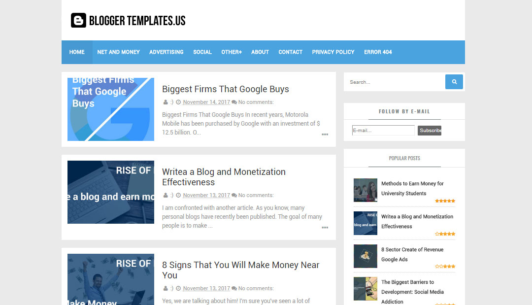 G Vusion 2 Seo Friendly Personal Blog Blogger Template 2017 Free Seo Friendly Personal Blog Blogger Template 2017