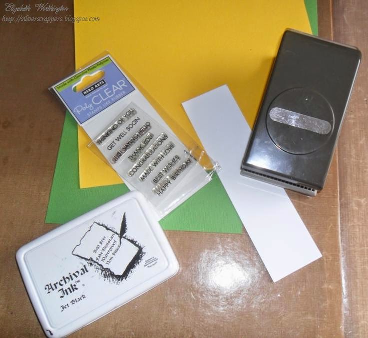 the silverscrapper's craft space Bright and Cheerful Get Well Card