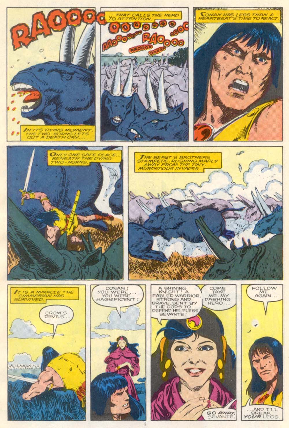 Read online Conan the Barbarian (1970) comic -  Issue #210 - 11