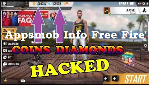 Appsmob Info Freefirehack Hack Diamond Gold Dengan Appsmob