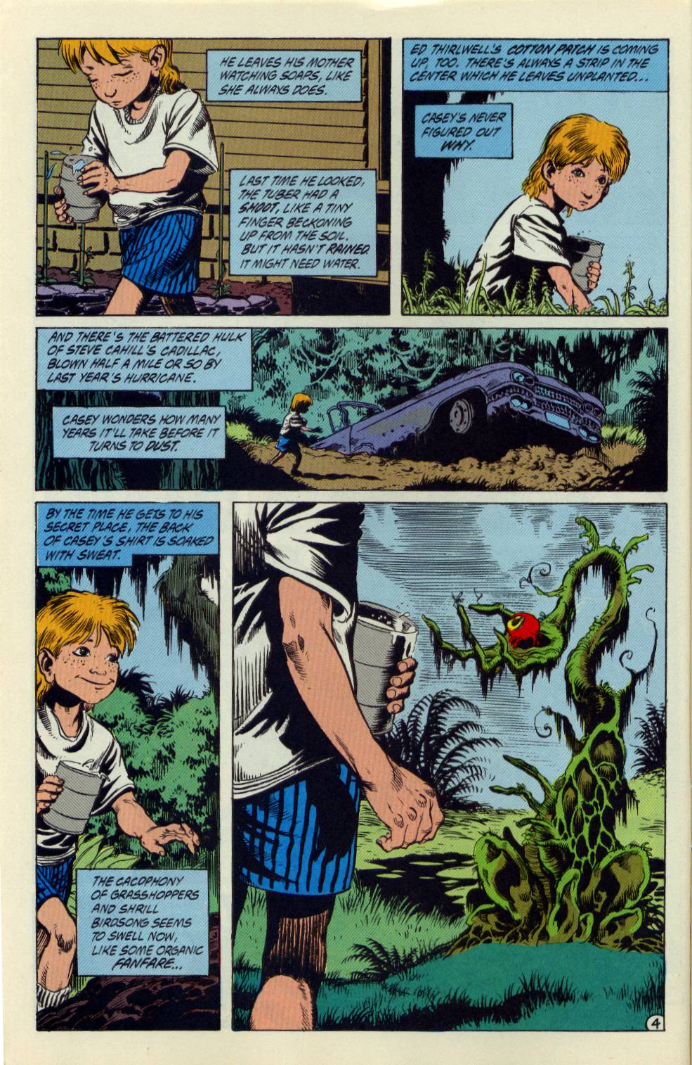 Read online Swamp Thing (1982) comic -  Issue #116 - 5