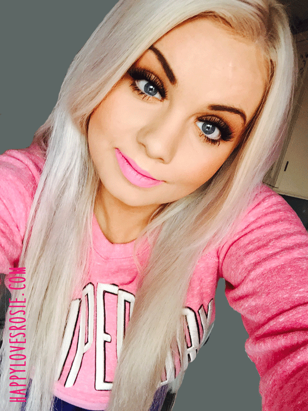 rosie reviews IRRESTIBLE ME hair extensions white grey hair