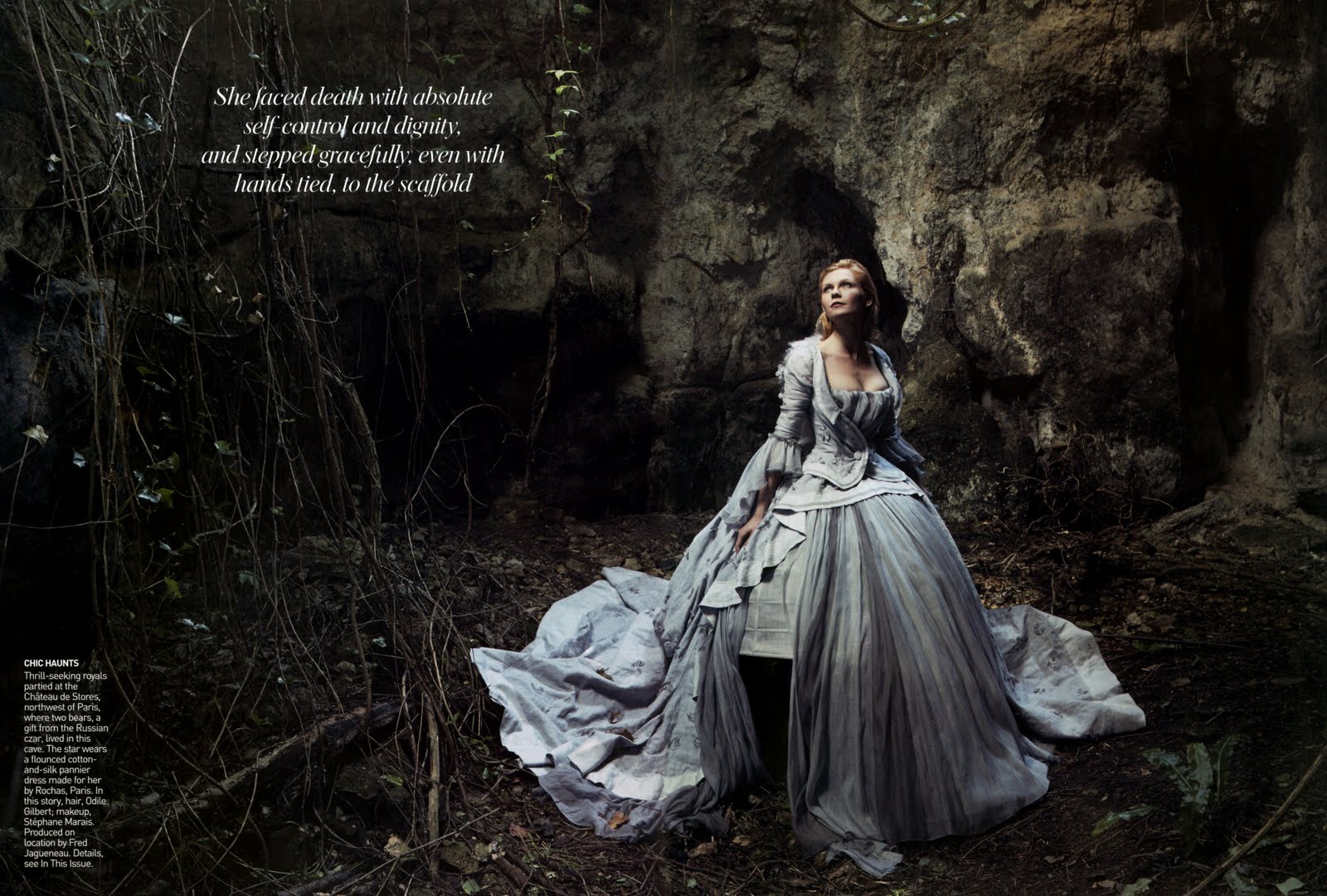 2 Chic Boutique Princesses, aluminum foil dresses, white hair, and