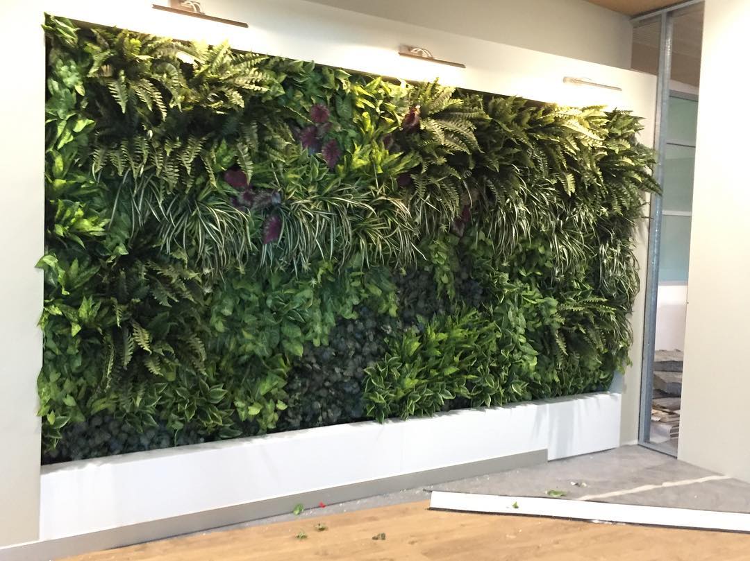 Artificial Hedges Artificial Plants Manufacturer Artificial vertical garden for office design