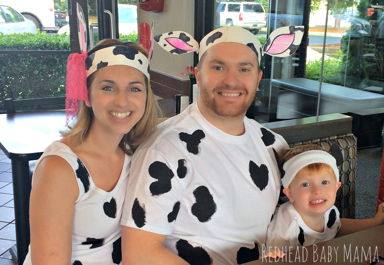 Cow Appreciation Day Chick-fil-a Family