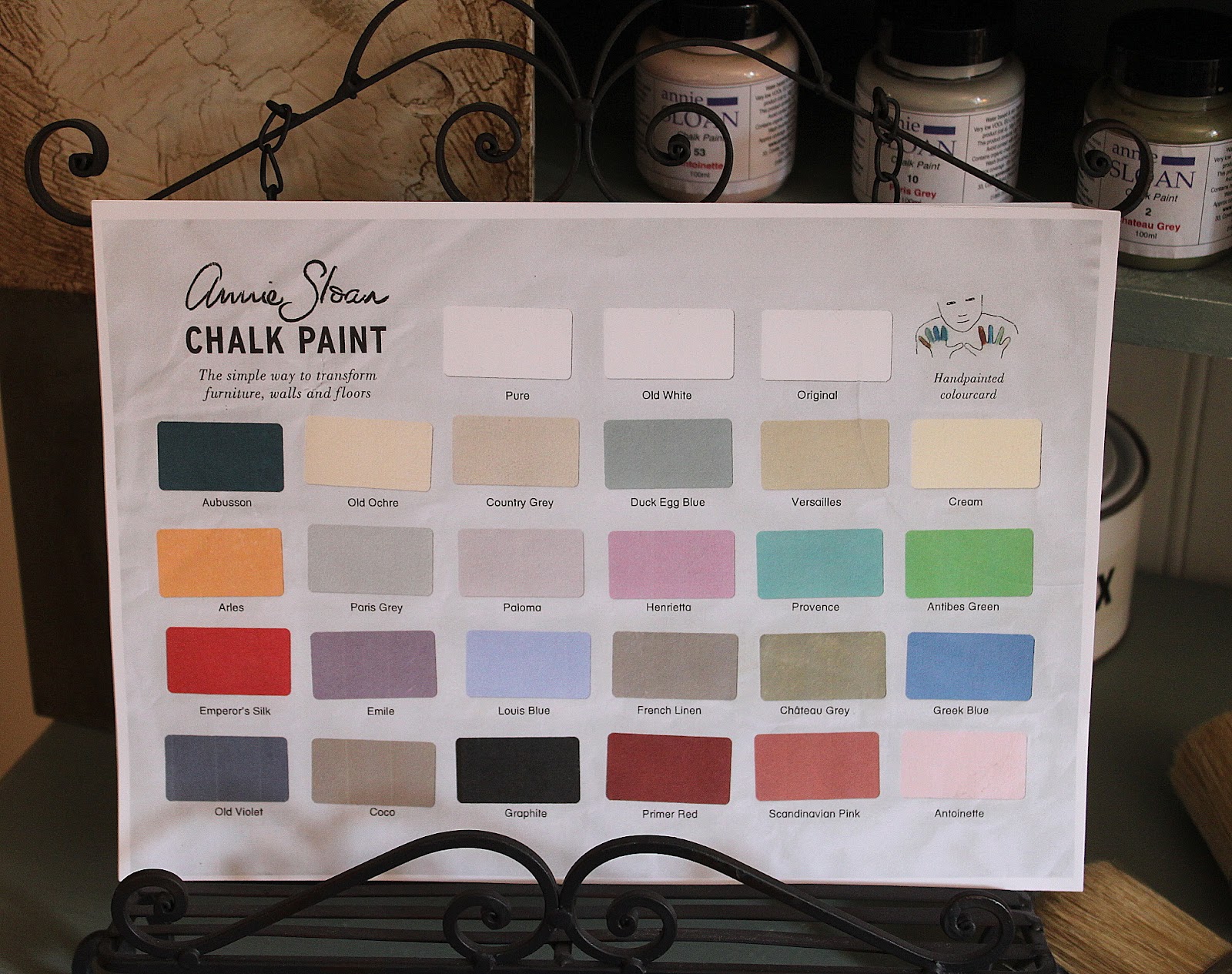 La Vie en Rose Annie Sloan Chalk Paint Stockist Cork