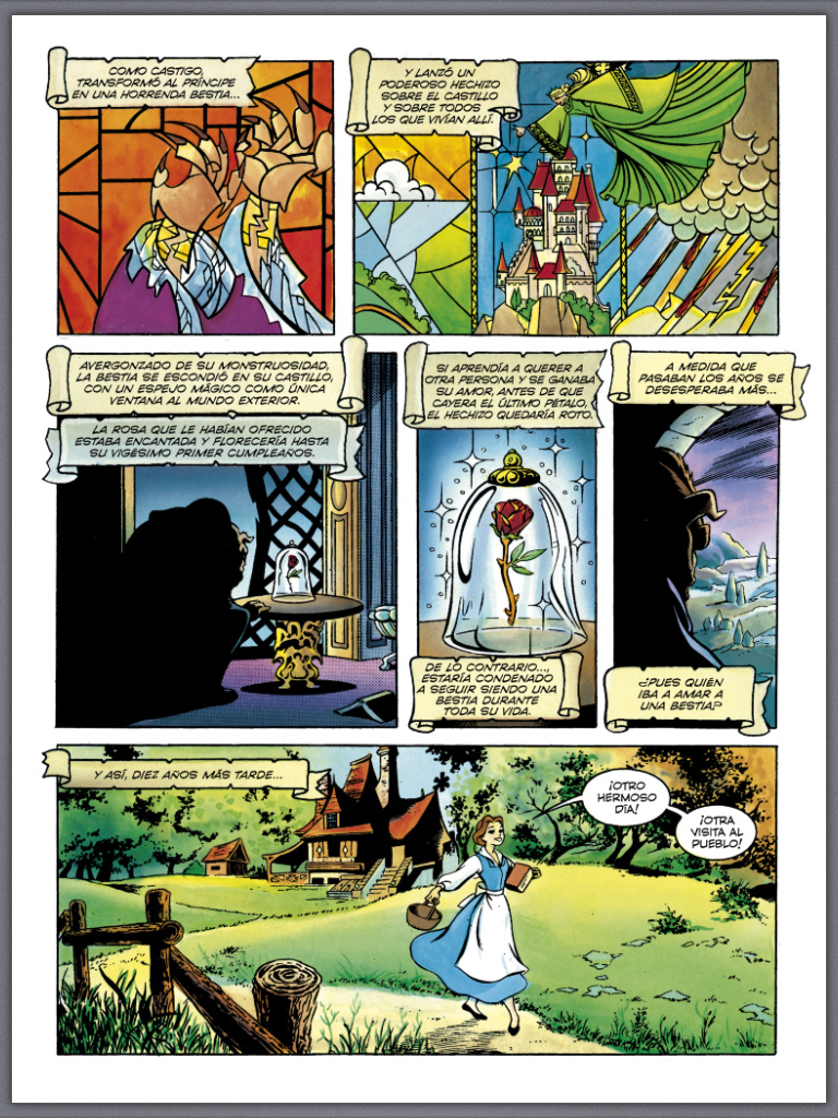 La Bella Y Las Bestias Comic