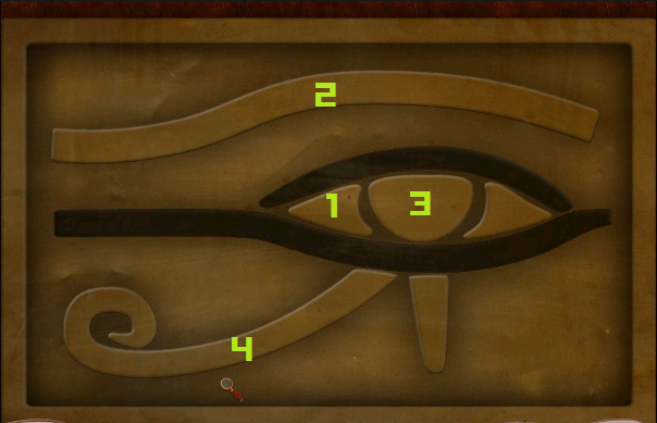 Open Jamila #39 s bag Eye of Horus puzzle Nancy Drew: Tomb of the Lost Open Jamila #39 s bag Eye of Horus puzzle Nancy Drew: Tomb of the Lost