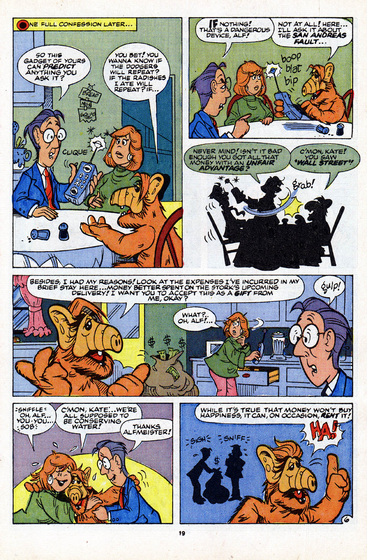 Read online ALF comic -  Issue #19 - 21