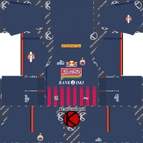 Persija Jakarta Kits 2019 Liga 1- Dream League Soccer Kits