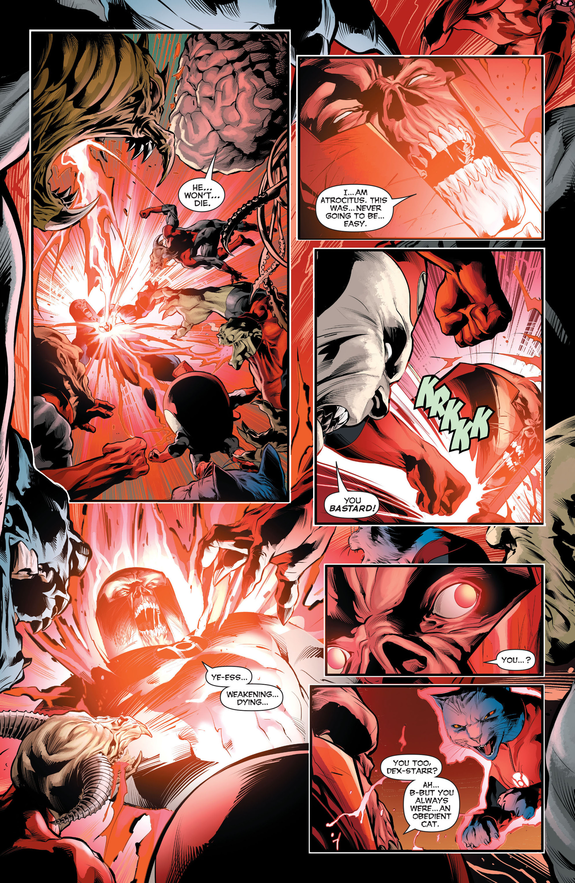 Read online Red Lanterns comic -  Issue #19 - 14