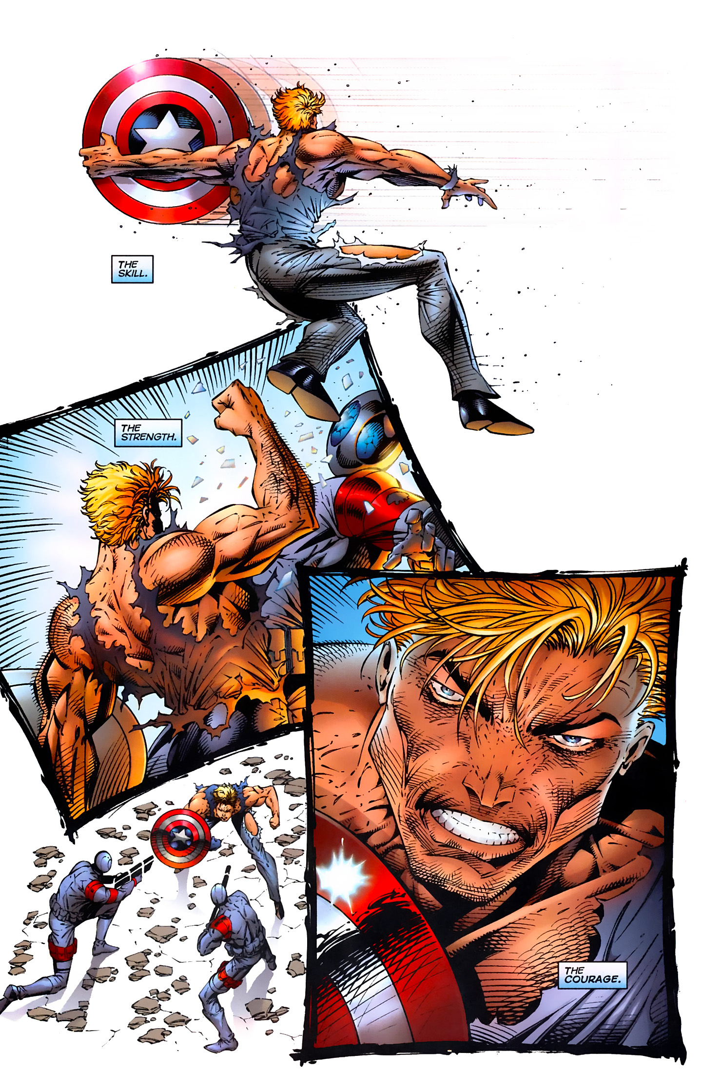 Captain America (1996) Issue #1 #1 - English 38