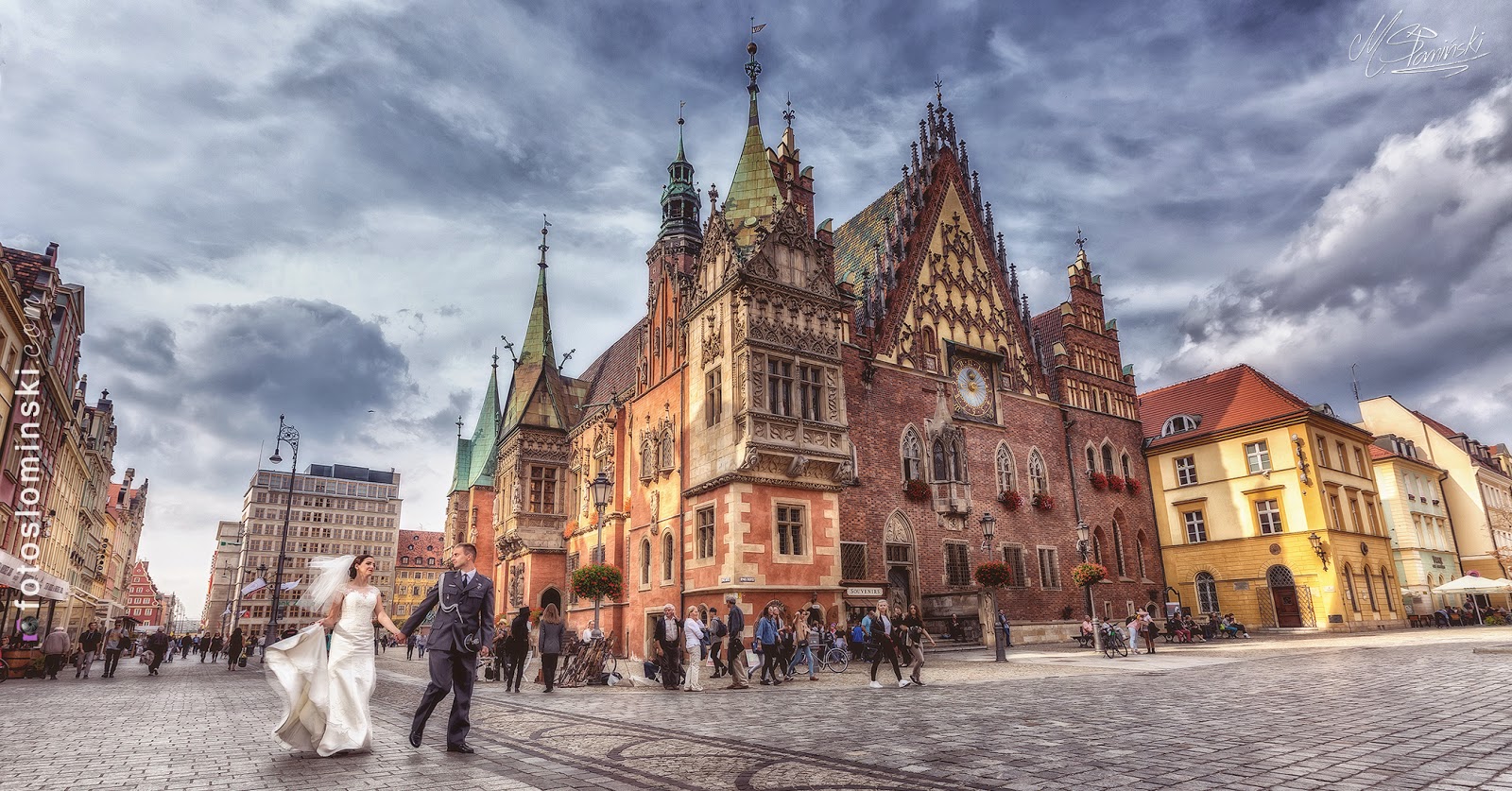 Wyjątkowo piękne miasto Wrocław - #ZdjęciaSłomińskiego z Wrocławia - Fotografia ślubna Wrocław.