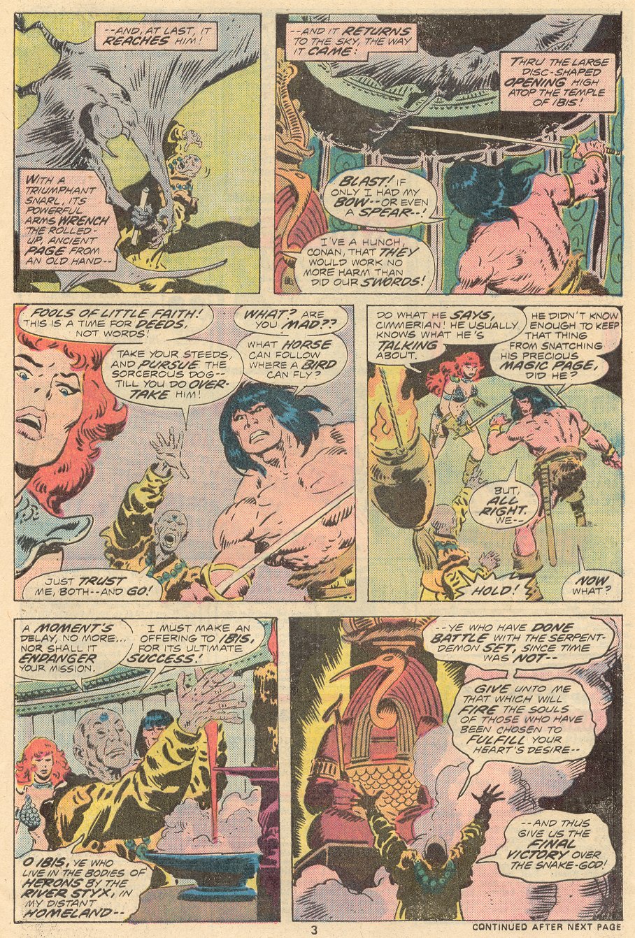Read online Conan the Barbarian (1970) comic -  Issue #68 - 4