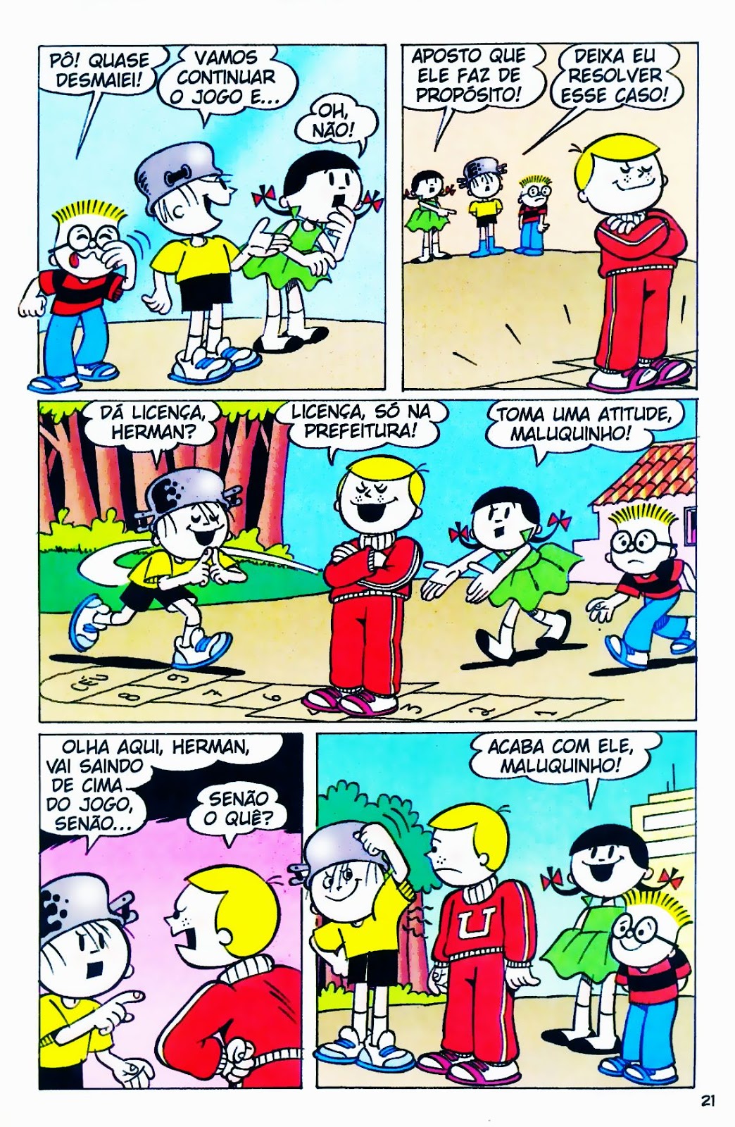 História Em Quadrinho Menino Maluquinho - BRAINCP