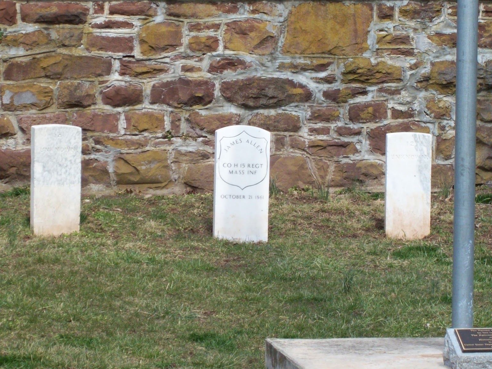 The Great American History Blog Balls Bluff National Cemetery