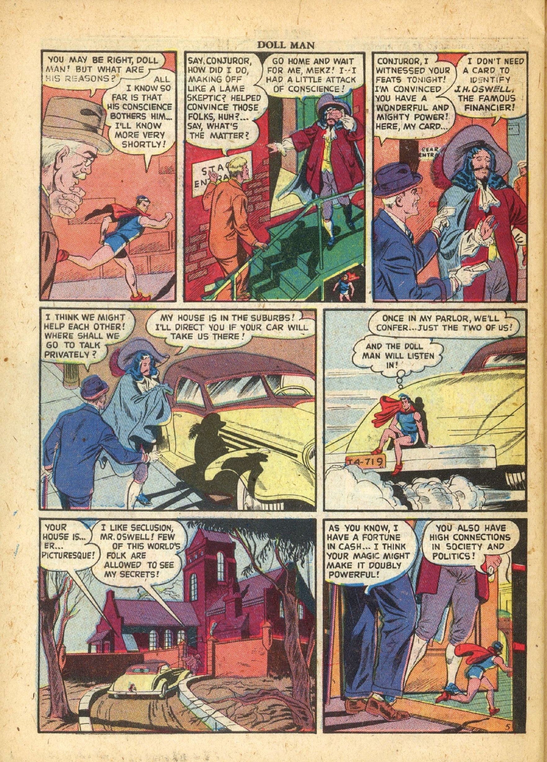 Read online Doll Man comic -  Issue #26 - 30