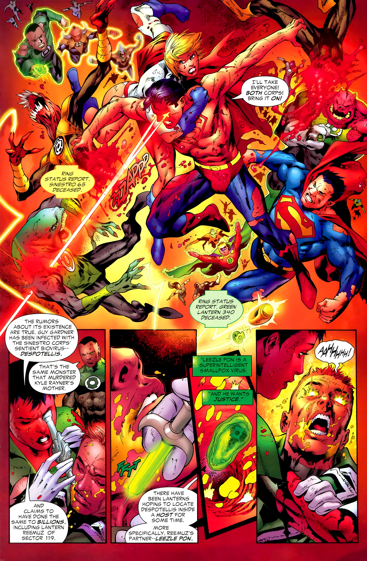 Read online Green Lantern (2005) comic -  Issue #25 - 35