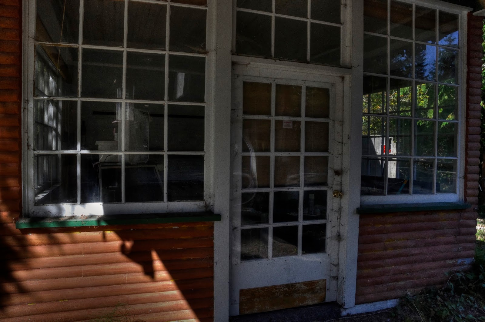 This Life in Ruins Gas Station , Ashford, Wa