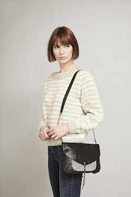 Sac en cuir vintage recyclé Matières à réflexion