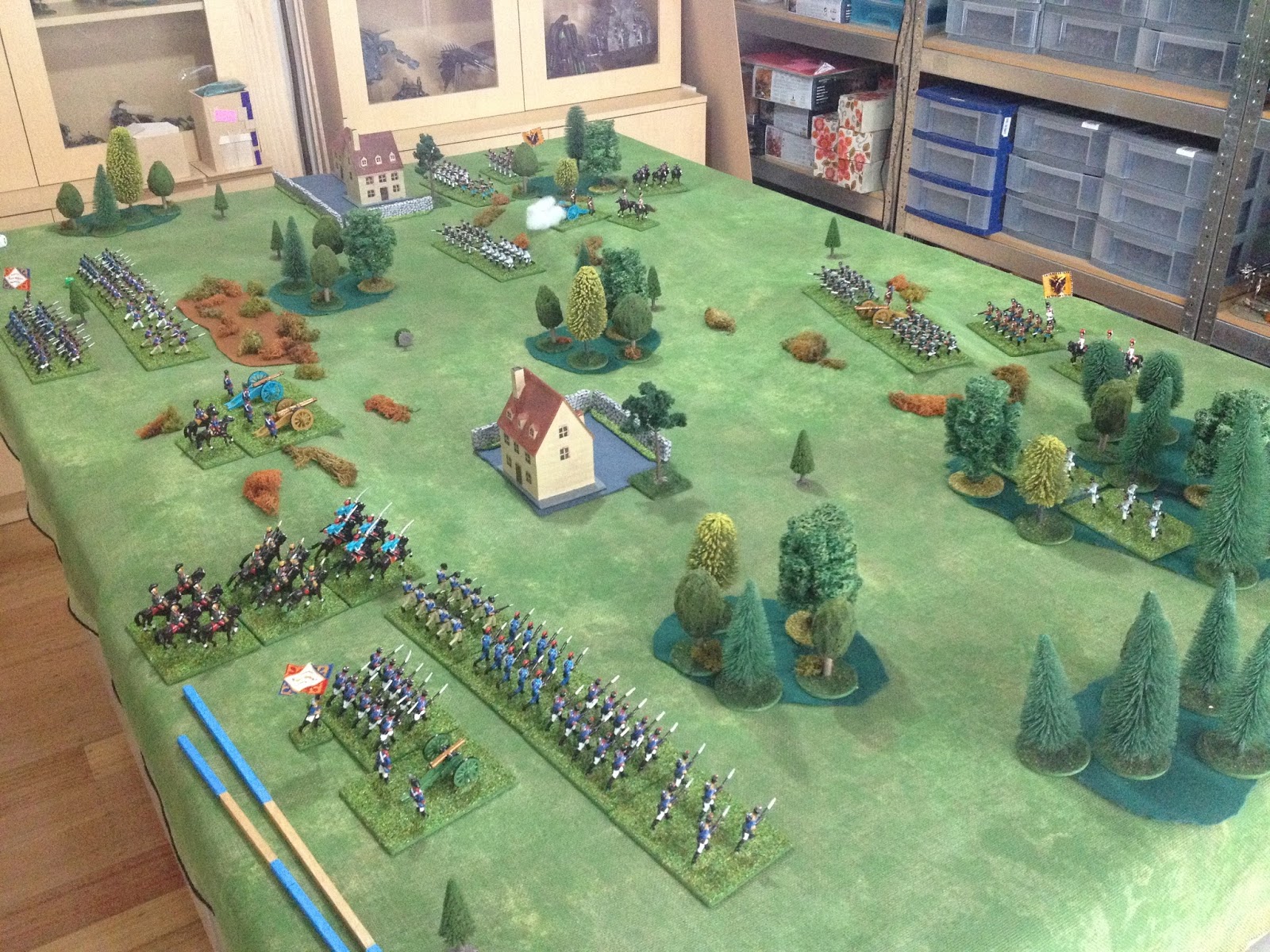 Grid based wargaming but not always Napoleonic wargame trying out