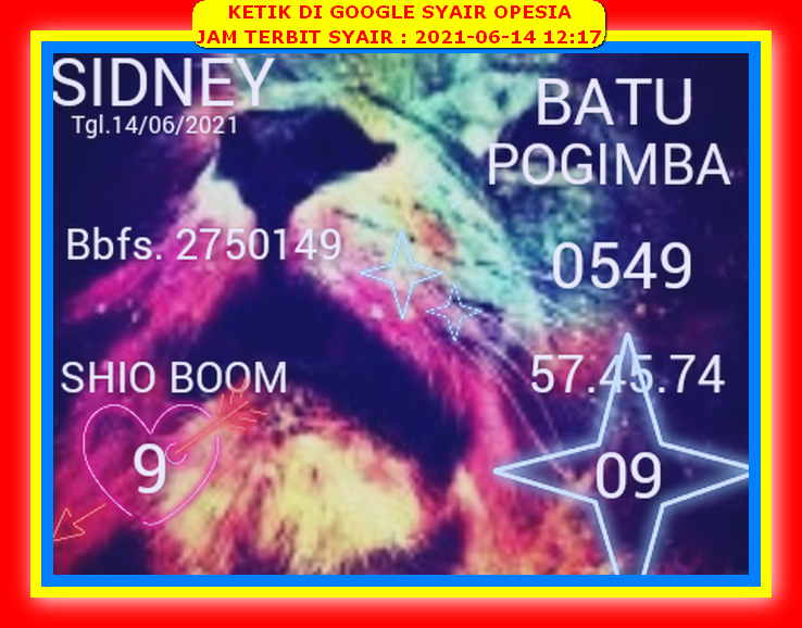gambar togel sydney