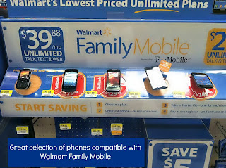 Great selection of phones compatible with Walmart Family Mobile #FamilyMobileSaves #shop